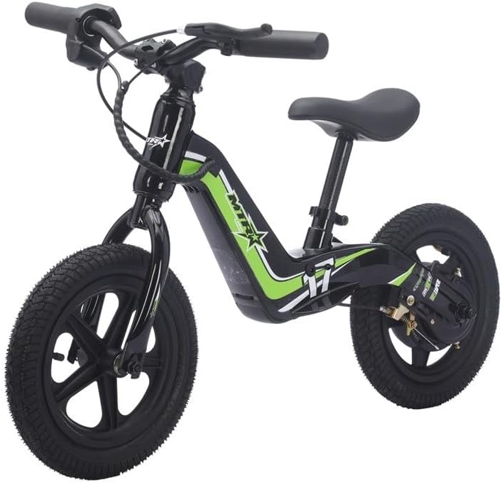 Bicicleta Eléctrica Infantil MTR de 12 Pulgadas de 24V con Motor 120W y batería de Litio para niños Desde 3 a 7 años