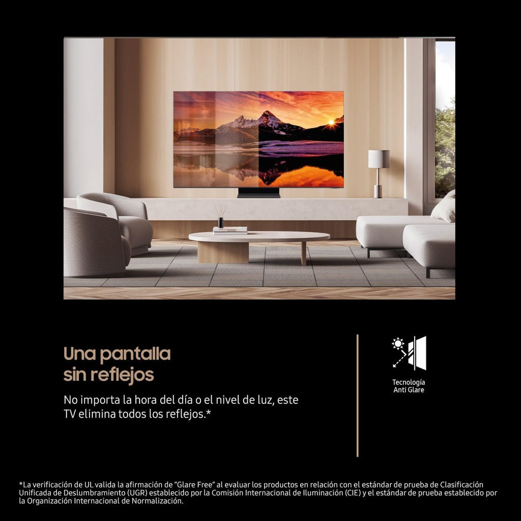 TV 65 Pulgadas Neo QLED QN900F 8K Mini LED Smart TV con Vision AI, Pantalla sin Reflejos con Glare Free y Motion Xcelerator 165Hz