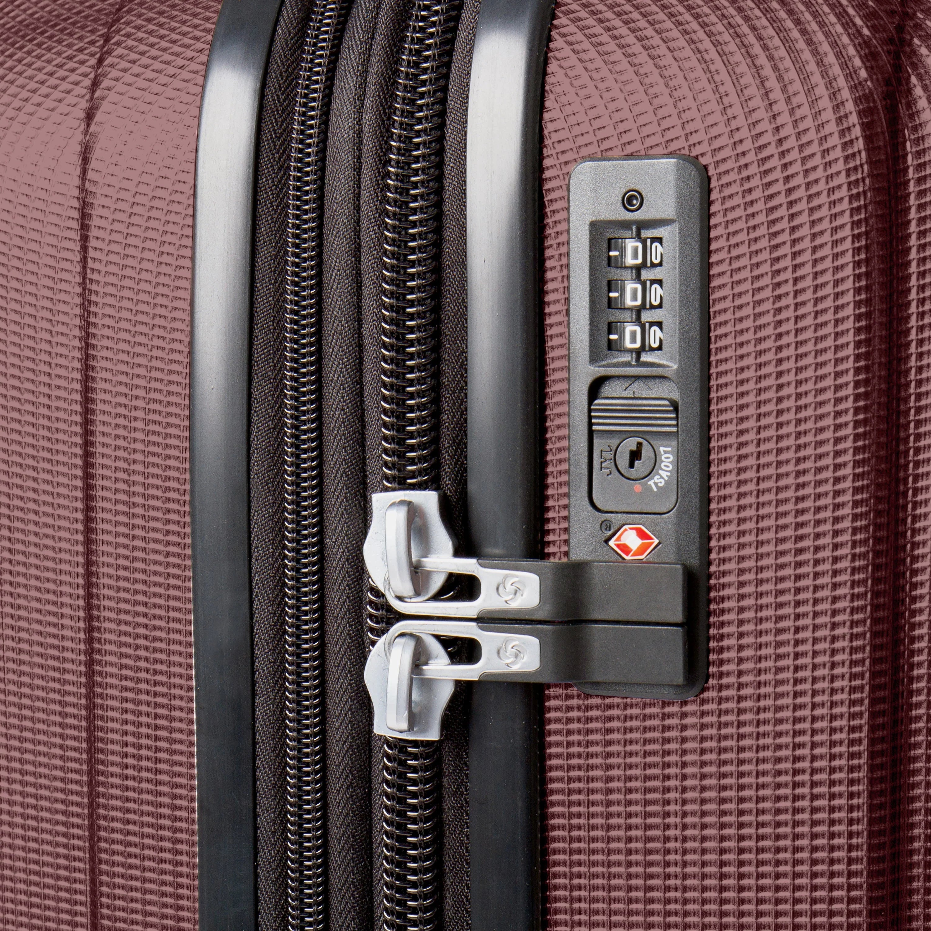 2026 Samsonite Omni 3.0 - Juego de maletas expandibles con ruedas de 2 piezas (equipaje de mano y mediano)