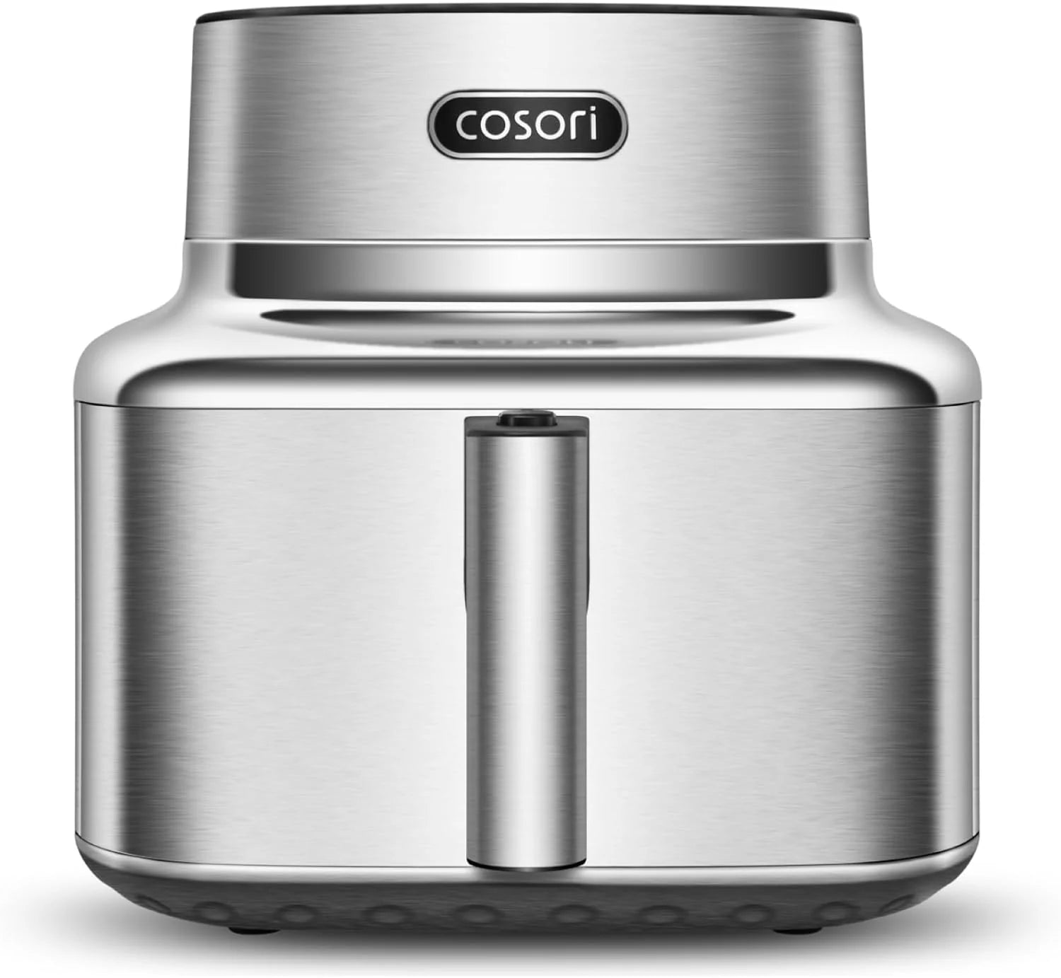 Cosori ICONIC Smart Air Fryer 6.2L, Stainless Steel Air Fryer, PFAS Free Ceramic Coating, DC Motor, 6 Functions, 50+ Recipes, 1min-24H Timer, Dishwasher Safe