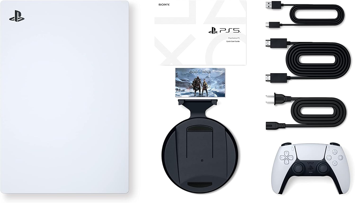 Console Édition Standard Blanche God of War Ragnarok