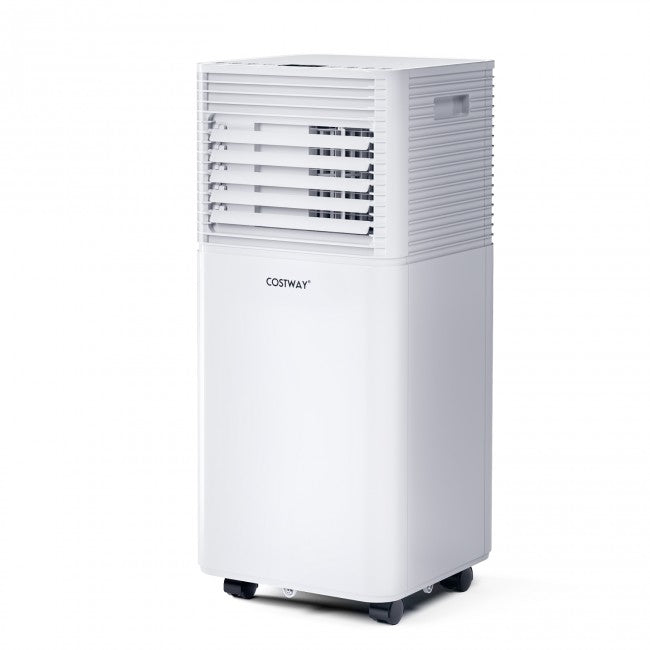Aire Acondicionado Portátil 3 en 1 de 8000 BTU con Deshumidificador y Modo Ventilador