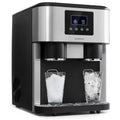 Klarstein Maquina de Hielo Doméstica, 1,8L, Gris oscuro, Ice Maker Encimera 15 kg, para Hacer Cubitos de Hielo y Picado en Casa, con Panel Táctil y Sistema Fácil Limpieza, Función Rápida