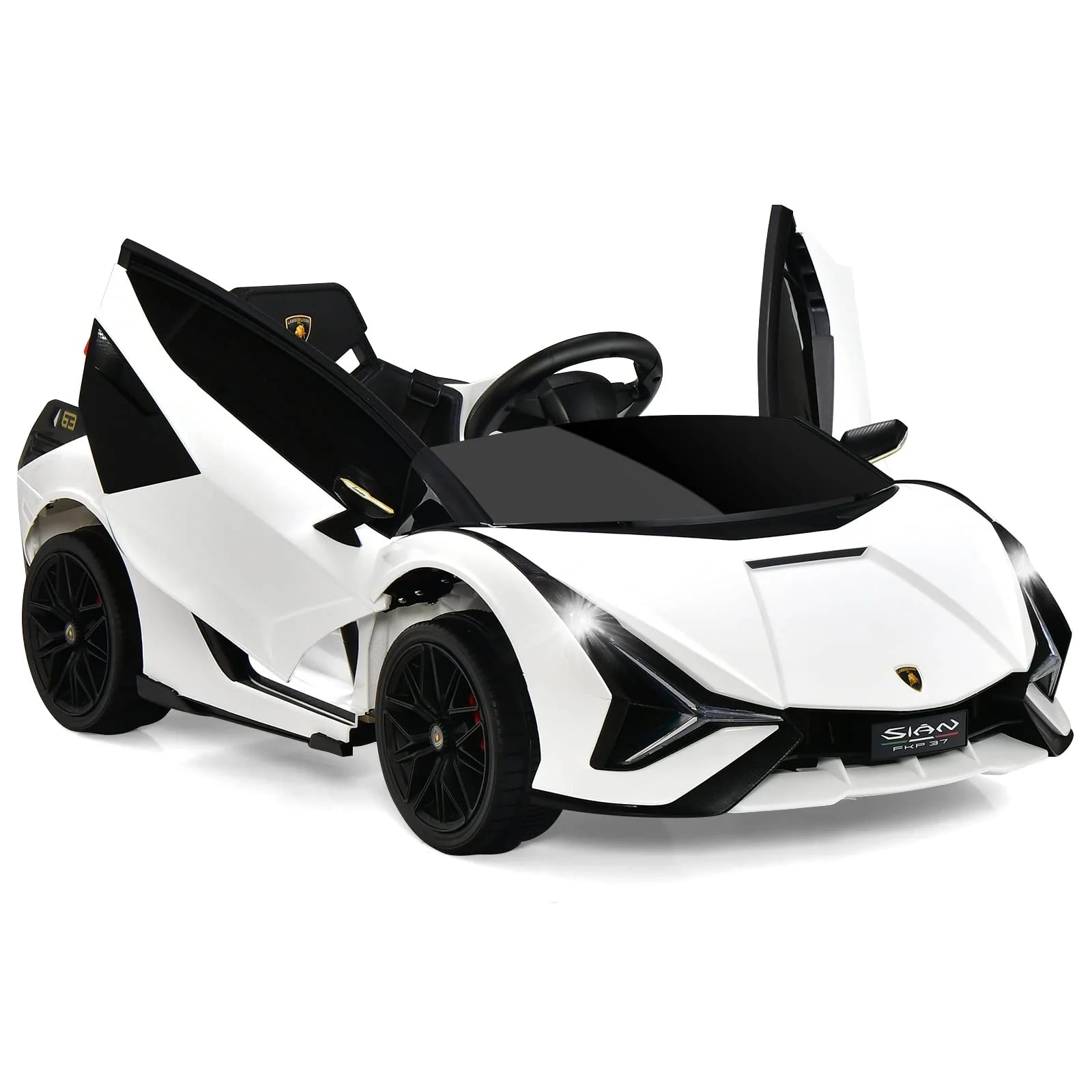 Lamborghini Licenciado Eléctrico con Suspensión y Bluetooth