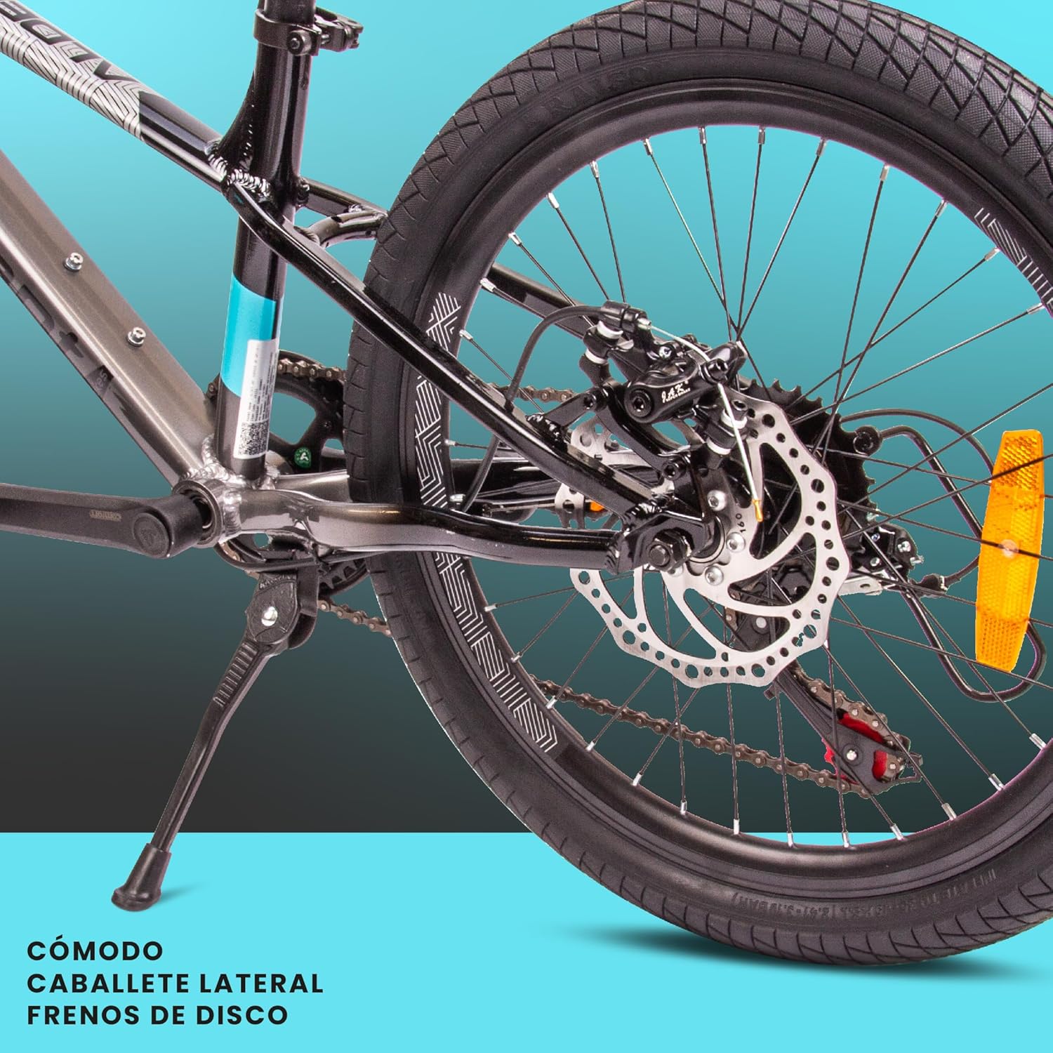 Verdant ALU Bike Bicicleta Infantil 20 Pulgadas Tamaño de Rueda a Elegir 6 velocidades Shimano Bicicleta para niños de 6 a 10 años Altura Ajustable