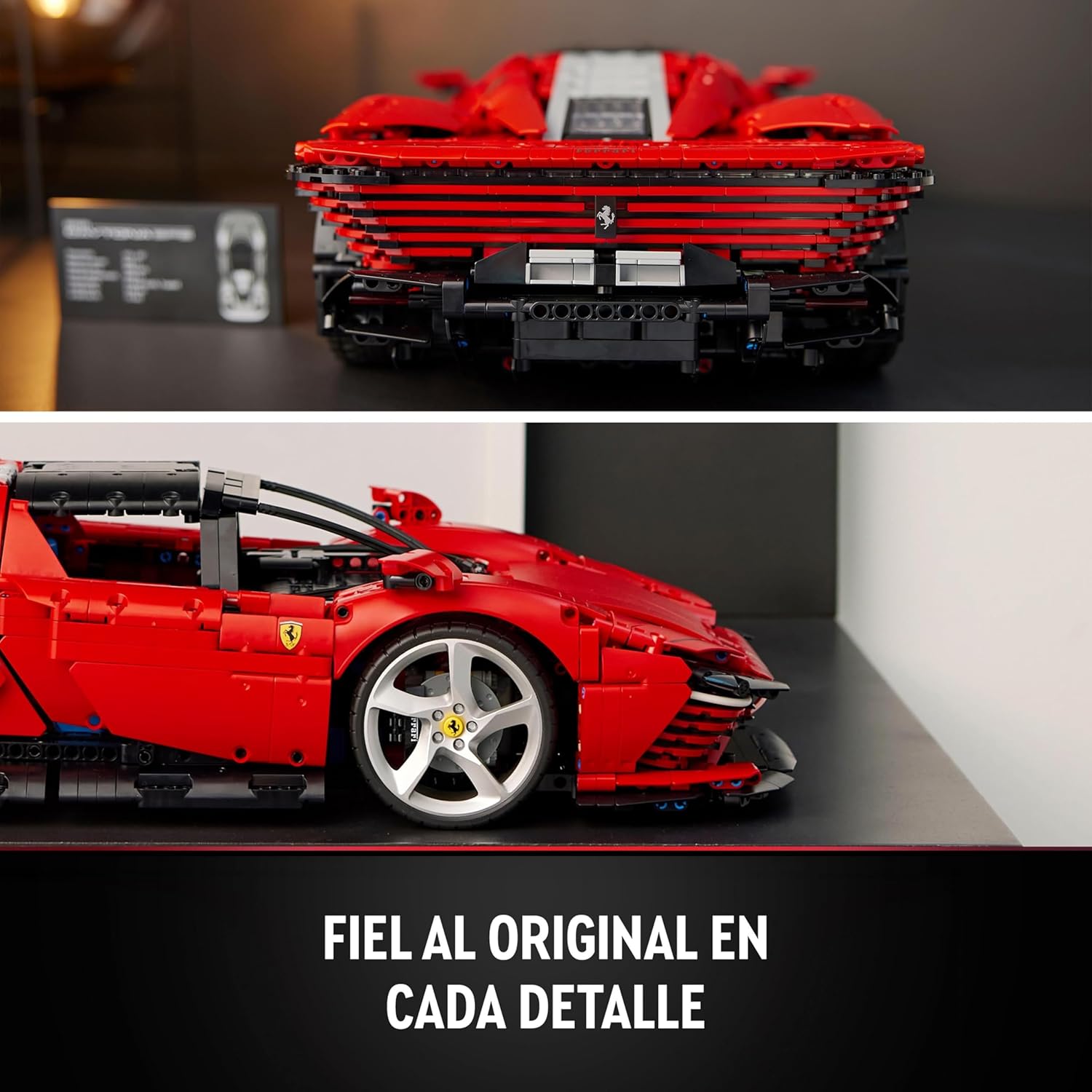 Technic Ferrari Daytona SP3, Maqueta de Súper Coche Rojo para Construir, Escala 1:8, Regalo Coleccionable para Hombres y Mujeres, Ultimate Car Concept 42143