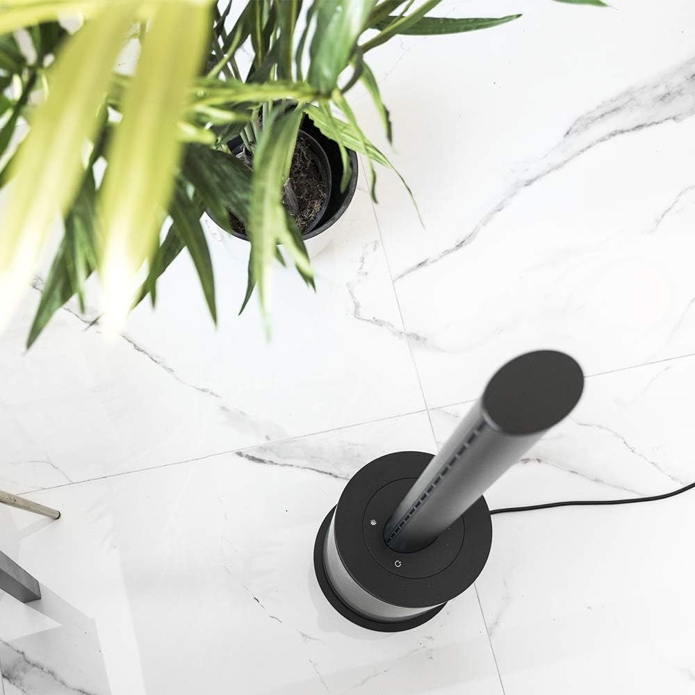 Cecotec Ventilador, Calefactor, Purificador de aire TotalPure Connected Max. Potencia calefacción 2000W, Potencia ventilación 45W, Purificador de Aire, Temporizador, Pantalla LED, 14 Velocidades, APP