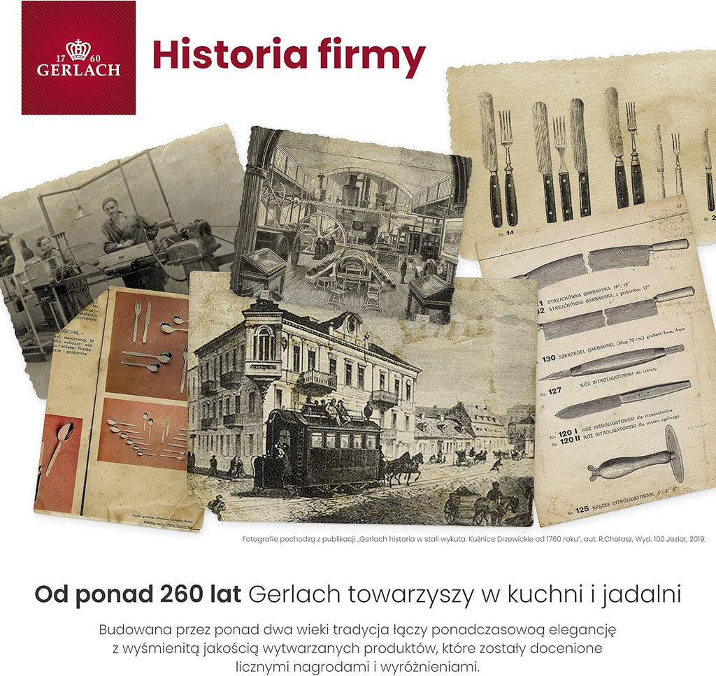 Gerlach Prestige Plus Zestaw Garnków, Srebrny, 10 El.