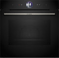Bosch - Horno Multifunción con Vapor Añadido, 60 cm, Serie 8, Electrónica TFT TouchControl Plus, AirFry, Home Connect, Negro, HRG7361B1