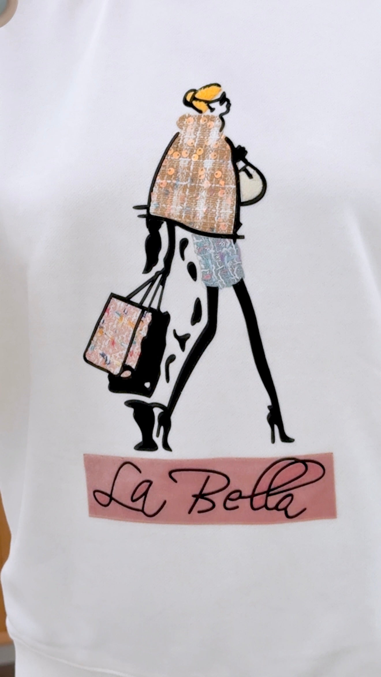 SUDADERA LA BELLA