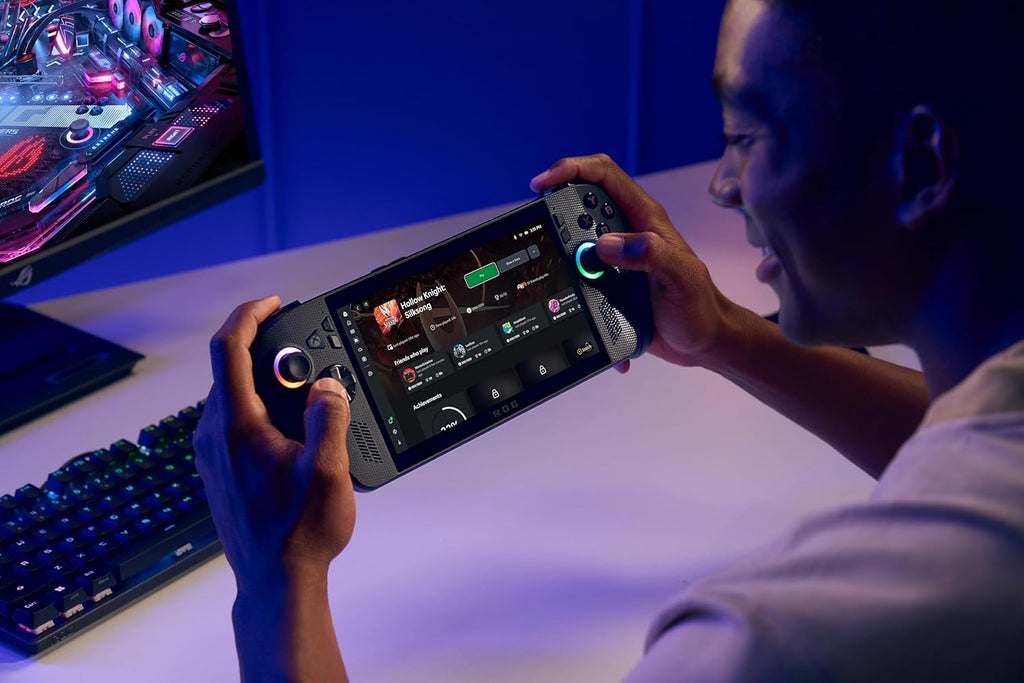 ASUS ROG Ally X - Consola Portátil Gaming 7" Full HD 120Hz (AMD Ryzen AI Z2 Extreme, 24GB RAM, 1TB SSD, Batería 80Wh, Windows 11, Consigue 3 meses gratis de Game Pass Premium) - Color Negro