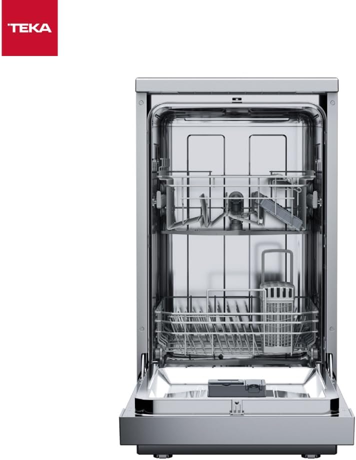 TEKA Lavavajillas Integrable 45 cm, 10 Cubiertos, 6 Programas de Lavado, IonClean, DFS 24650