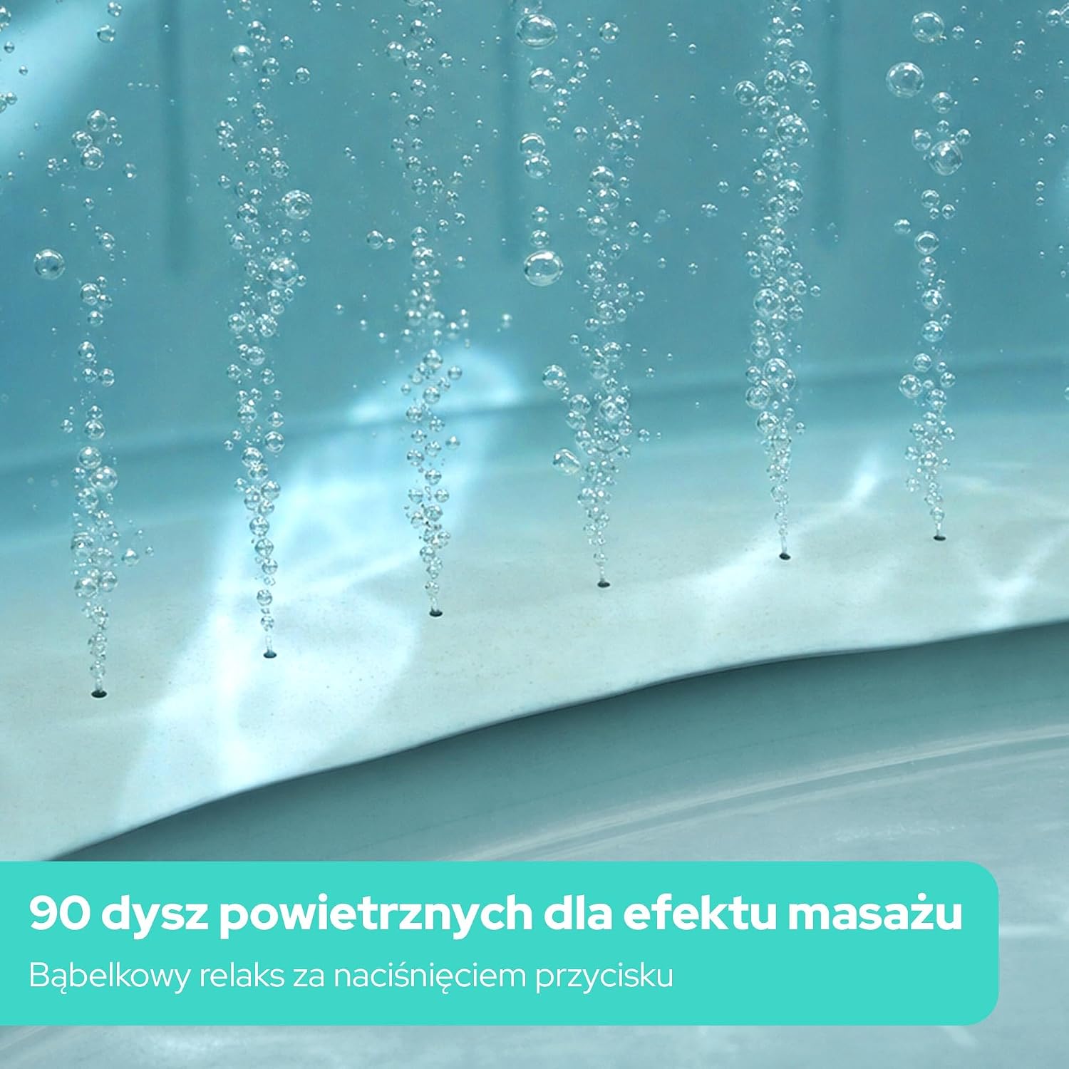 Arebos Nadmuchiwane spa z oświetleniem LED | Nadmuchiwane | Wnętrze i na zewnątrz | 190x120 cm Owal | 2 osoby | 90 dysz masujących | z ogrzewaniem | 550 litrów | Okładka w zestawie | Bąbelkowe Spa