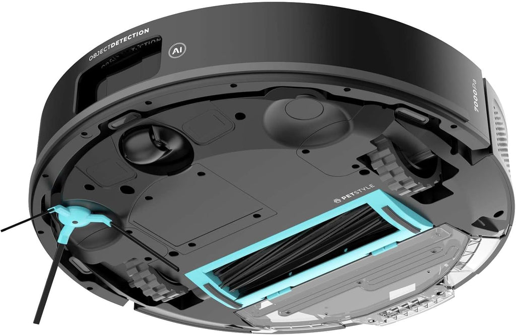 Cecotec Robot Aspirador y Friegasuelos con Base de Autovaciado e IA Conga Y80 X-Treme. Navegación Láser e Inteligencia Artificial, 13000Pa, Base de 2.5L, Autonomía hasta 220m², Control App 3.0