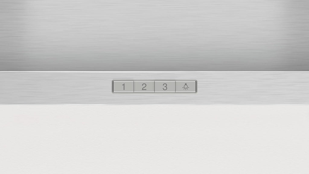 Balay - Campana Exrtactora Decorativa de Pared Piramidal, 90 cm de ancho, 3 potencias de extracción, Instalación en Salida de Humos o Recirculación, Acero Inoxidable, 3BC696MX