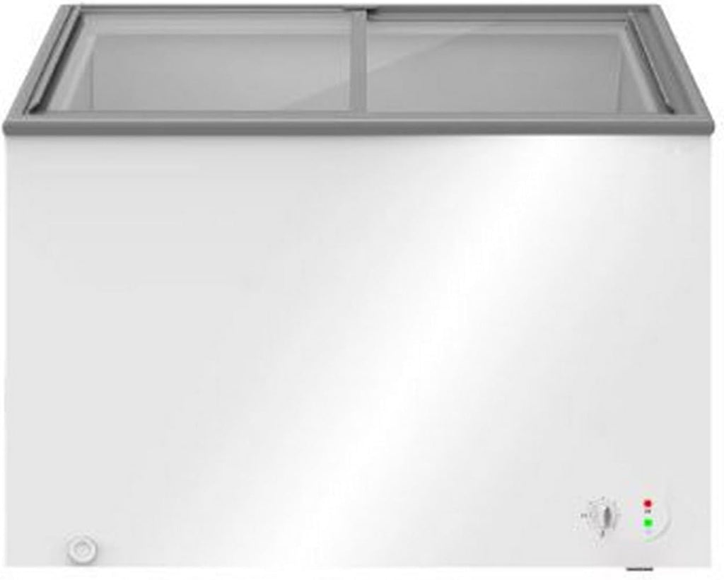 INFINITON Arcon Congelador Industrial FCH-209CC82WEC, 209 Litros, Puerta con diseño Flat door design, Control de temperatura Mecánico, D, Ruedas, Cierre de seguridad con llave