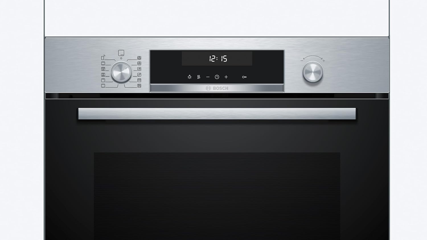 Bosch - Horno multifunción pirolítico, 60 cm. de ancho, Serie 6, Home Connect, 3D Hotair, Autolimpieza, Mandos ocultables, Nergo, HBG578ES7