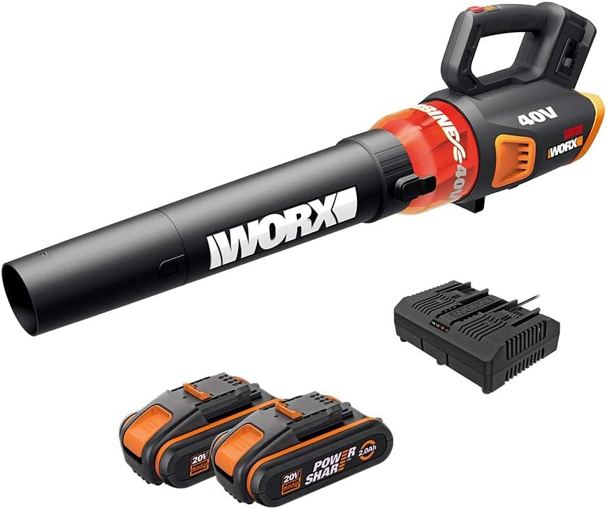WORX WG584E Soplador de Hojas 40V (220V) 145km/h, 40 V