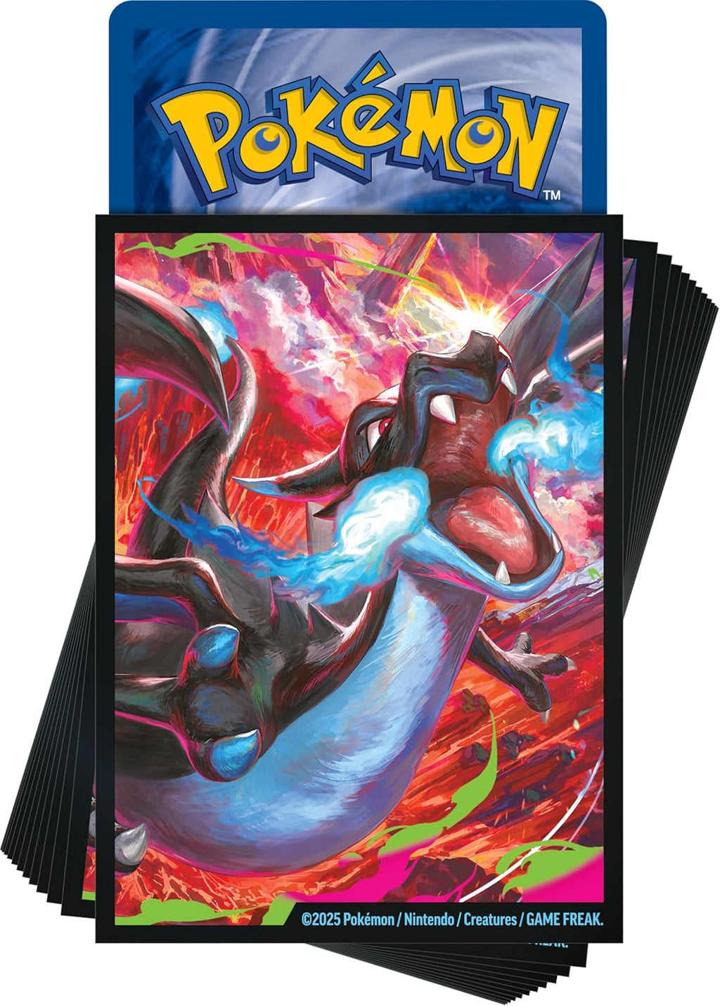 Pokémon: Colección Ultra Premium Mega Charizard X-ex del JCC Pokémon (Dos Cartas promocionales holográficas, 18 Sobres de expansión y Accesorios Premium)