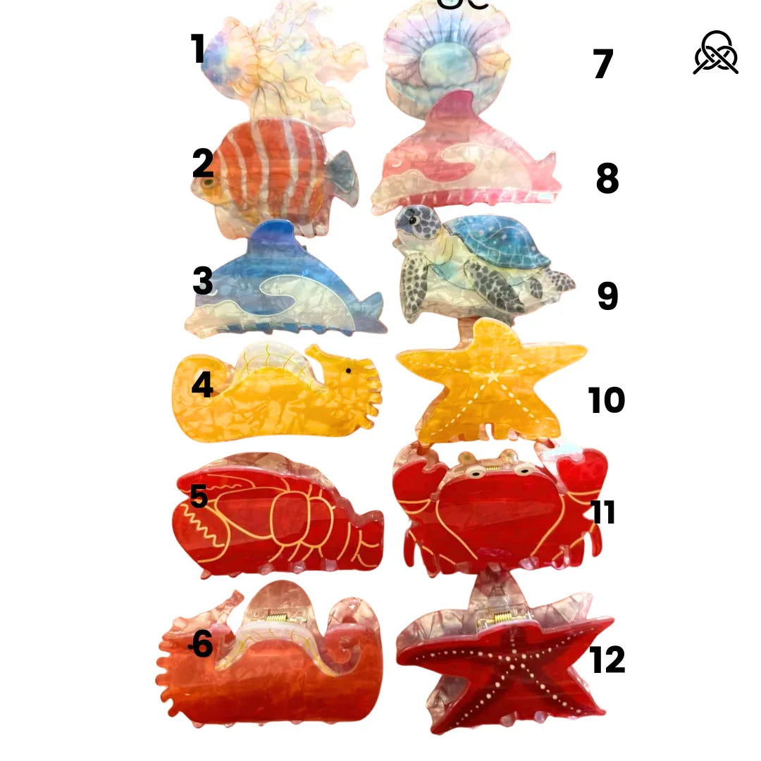PINZAS ANIMALES DE MAR