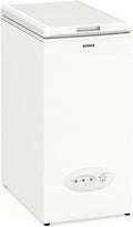 Edesa Congelador Horizontal EZH-0611, Altura 0.84 m, Termostato Ajustable, Fácil Limpieza, Alarma Integrada, Bajo Nivel Sonoro, Gran Capacidad 59 l, Potencia 60W, Color Blanco
