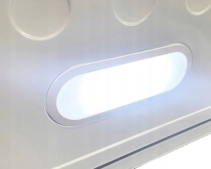 MAŁA ZAMRAŻARKA SKRZYNIOWA 2w1 LODÓWKA 100L KOSZ LED BIAŁA