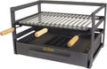 Imex El Zorro 71481.0 szuflada do grillowania z grillem, czarna, 57 x 41 x 35 cm