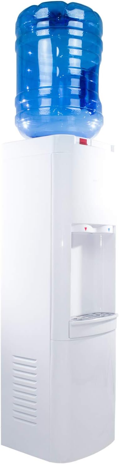 Fuente de Agua EVOSSÉ O3 UP Blanca. Dispensador de Agua fría y Caliente. Water Cooler.