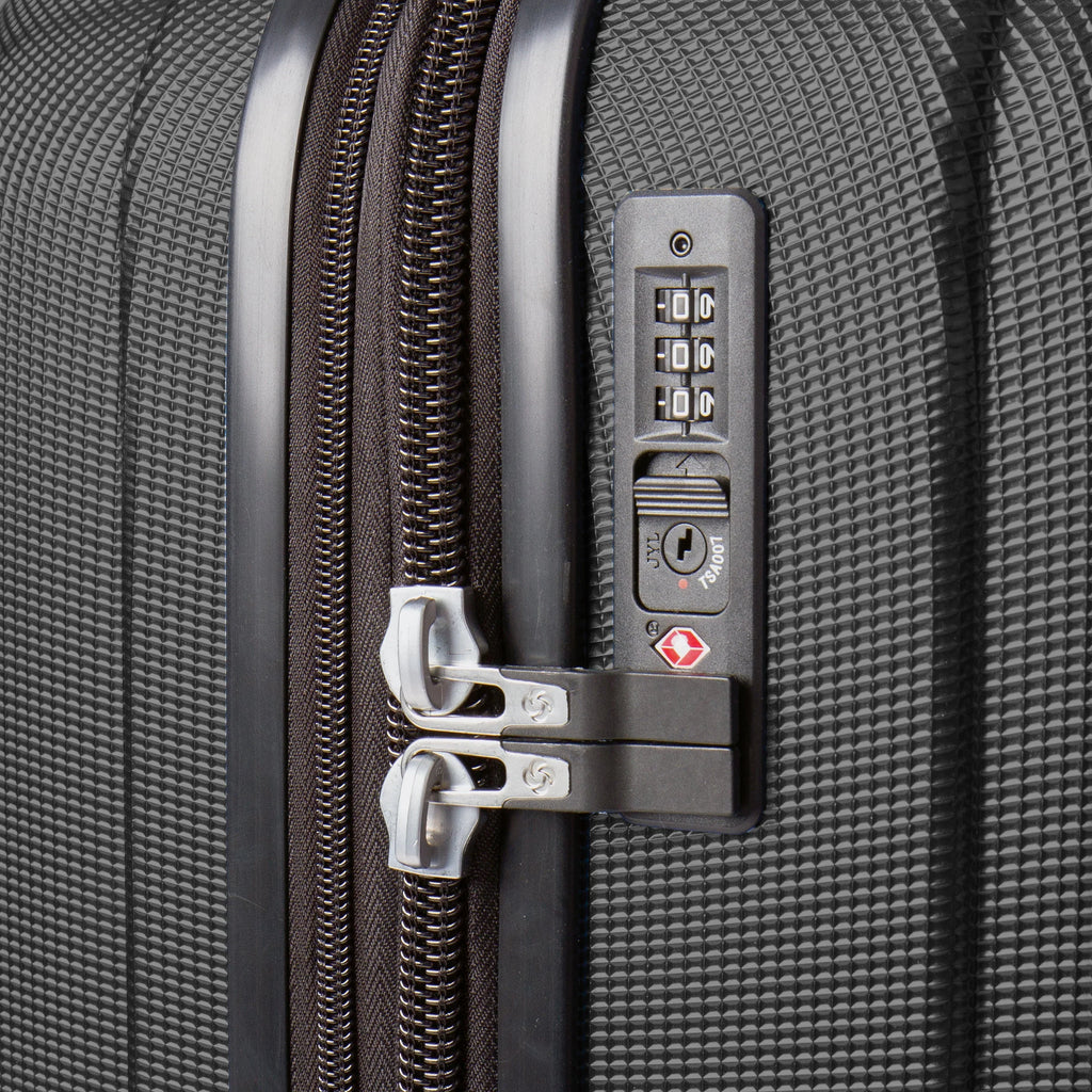 2026 Samsonite Omni 3.0 - Juego de maletas expandibles con ruedas de 2 piezas (equipaje de mano y mediano)