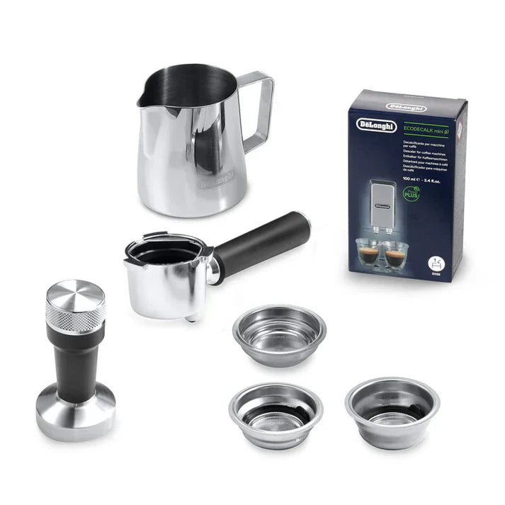 De'Longhi Dedica Arte EC885 - Cafetera espresso compacta con espumador profesional y 15 bares de presión