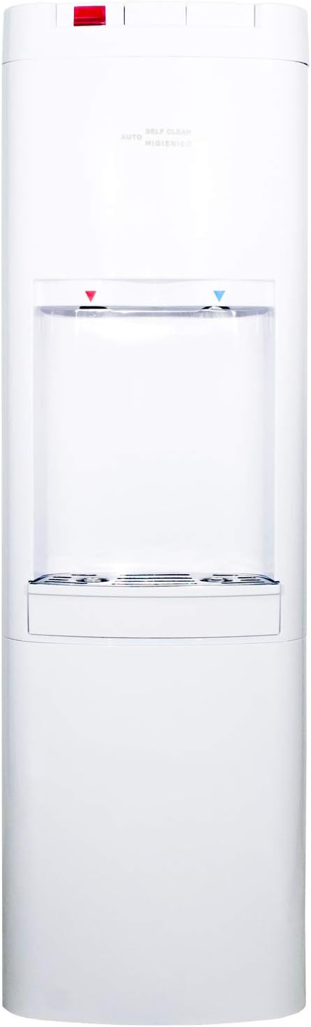 Fuente de Agua EVOSSÉ O3 UP Blanca. Dispensador de Agua fría y Caliente. Water Cooler.