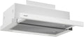 Cata Campana Extractora TFH 6830 GWH 6 Niveles de Extracción Panel de Control Táctil Nivel Sonoro 46 db Motor Extra Silencioso Iluminación LED Interior Blindado Fácil Limpieza Ancho 60 cm Color Blanco