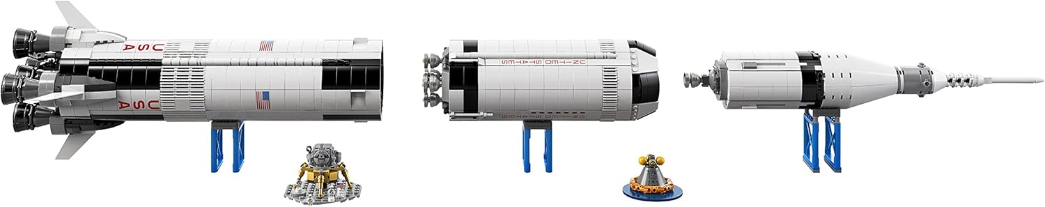 Ideas NASA Apollo Saturn V 21309 Building Kit (1969 Piece)
