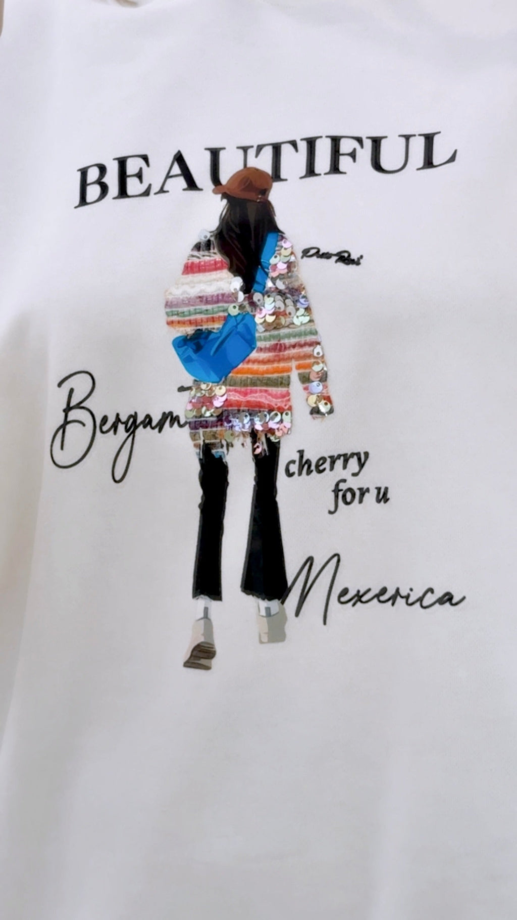 SUDADERA BEAUTIFUL CHERRY