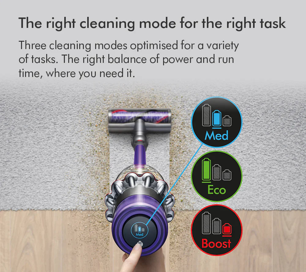 2026 Dyson V11 Extra Aspiradora Escoba Inalámbrica – Hasta 60 minutos de autonomía – Acabado Níquel y Rojo