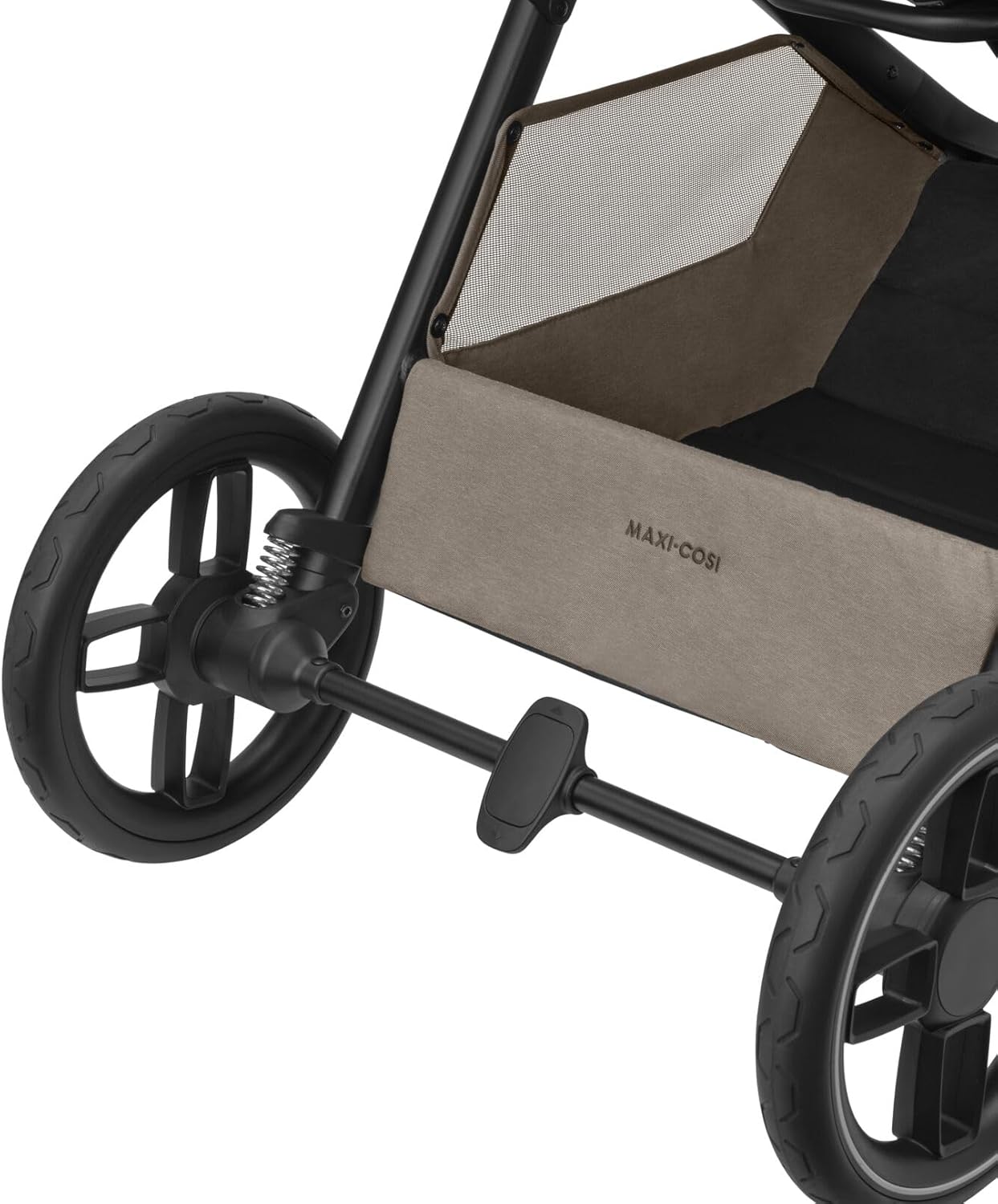 Maxi-Cosi Oxford Cochecito, 0-4 años, 0-22 kg, Plegado compacto, Asiento espacioso, reclinación ergonómica, Suspensión de última generación, 3 reclinaciones, 10 kg Amplia cesta, Twillic Truffle