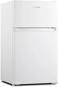 INFINITON | Frigorifico FG-A82B2P | Dos Puertas | Capacidad 85 L | Descongelación DEFROST | Alto 85 Cm | Clase Energética A+ /F | Temperatura Regulable | Color Blanco |