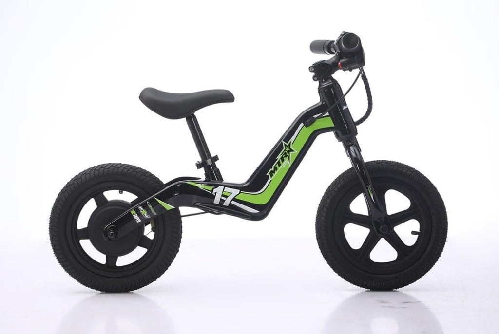 Bicicleta Eléctrica Infantil MTR de 12 Pulgadas de 24V con Motor 120W y batería de Litio para niños Desde 3 a 7 años
