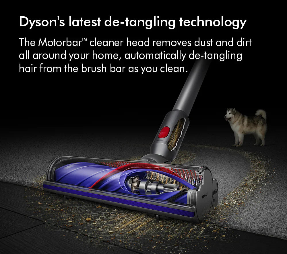 2026 Dyson V11 Extra Aspiradora Escoba Inalámbrica – Hasta 60 minutos de autonomía – Acabado Níquel y Rojo