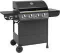 Grill gazowy "COLUMBUS" 4 + 1 palnik firmy El Fuego® BBQ BBQ grill na kółkach, grill gazowy Barbecue AY 563
