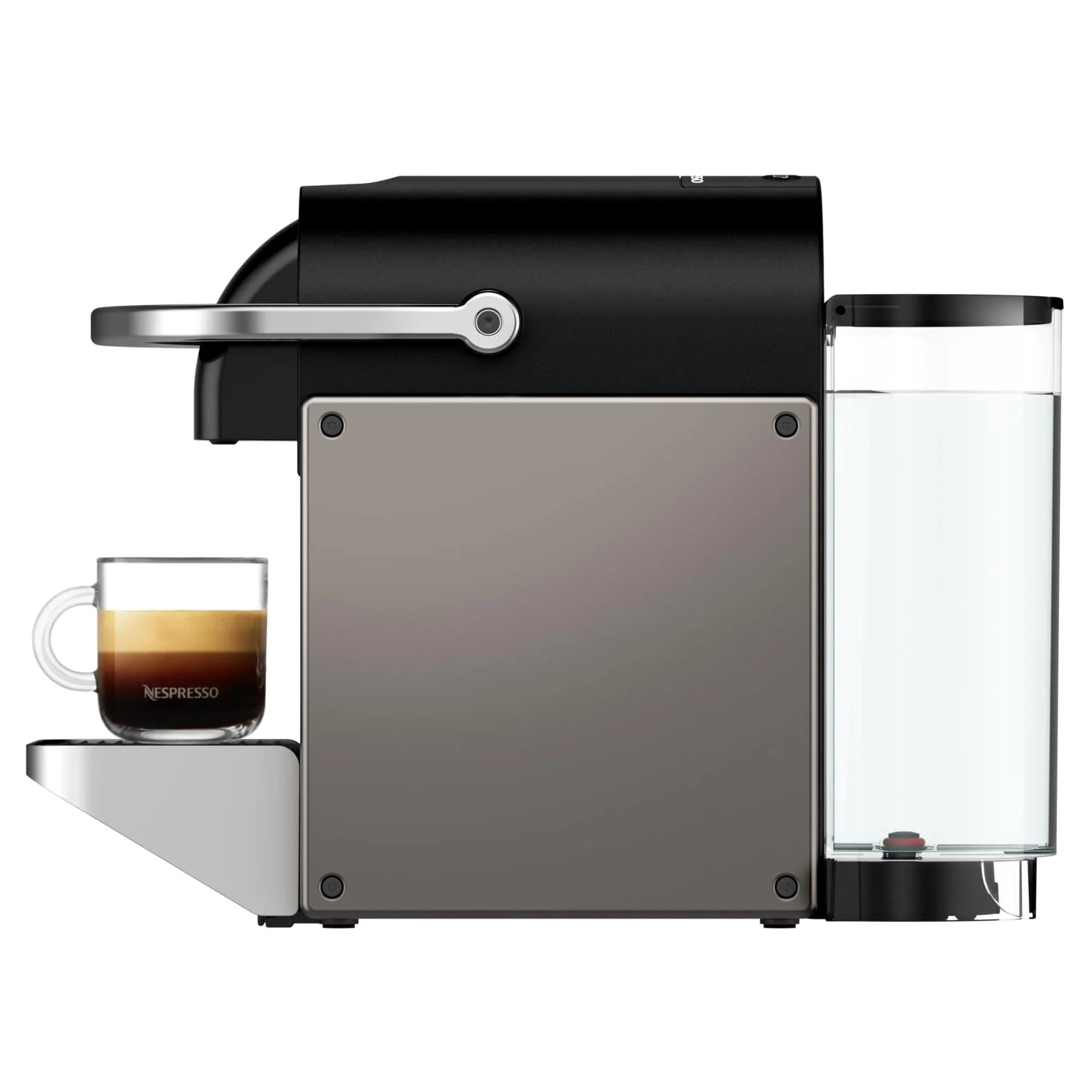 2025 Cafetera de cápsulas Krups Nespresso Pixie Redesign | Espresso y lungo | Estilo industrial | Bajo consumo energético | Apagado automático | Bandeja ajustable | Cápsulas reciclables | Modelo XN306T