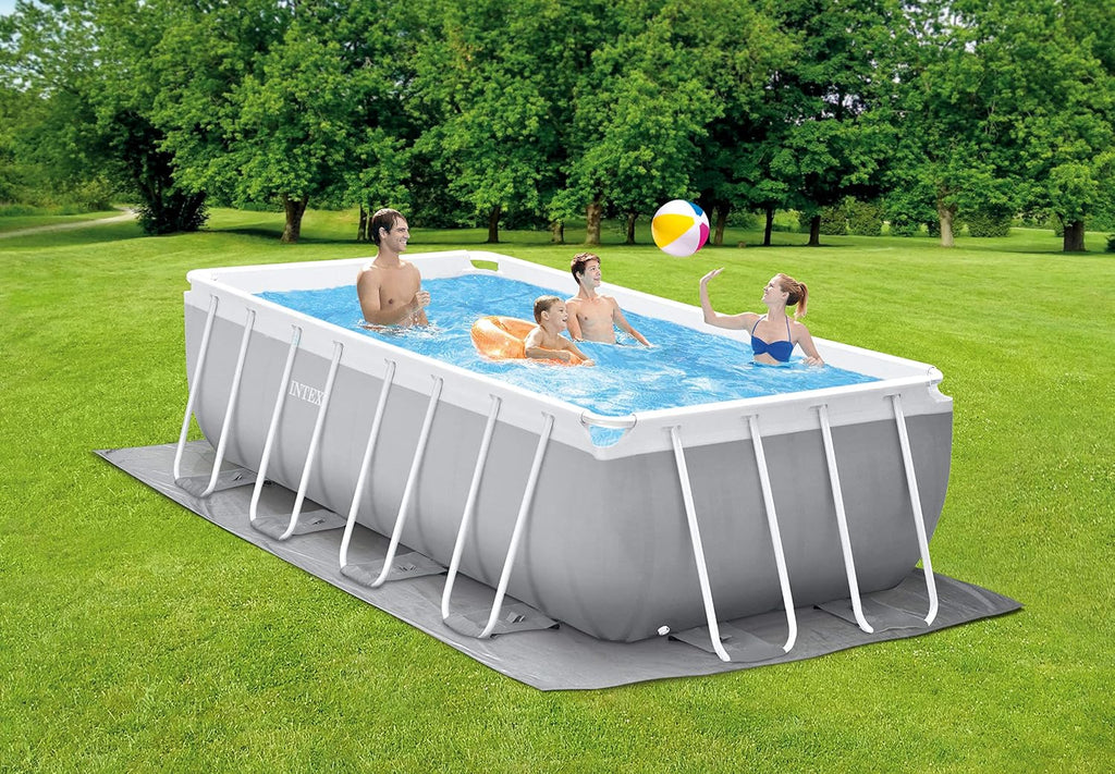 Intex Prostokątny zestaw basenowy 4 m x 2 m x 1,22 m