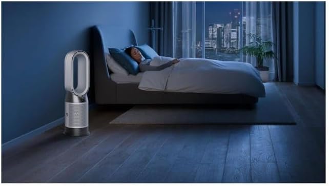 Purifier Hot+Cool HP1, ventilador, purificador de aire y calefactor, Blanco/Blanco