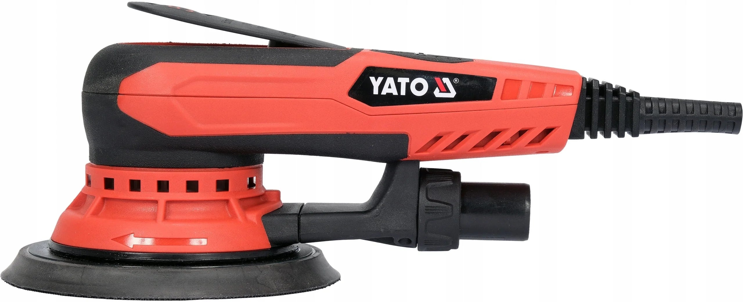 SZLIFIERKA ORBITALNA 150MM 350W Z REGULACJĄ OBROTÓW +KRĄŻKI P120 50sz. YATO