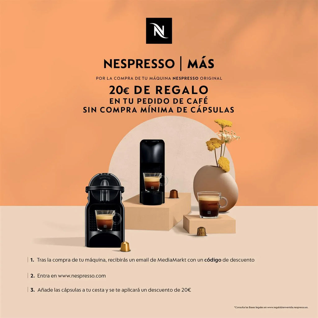 2025 Cafetera de cápsulas Krups Nespresso Pixie Redesign | Espresso y lungo | Estilo industrial | Bajo consumo energético | Apagado automático | Bandeja ajustable | Cápsulas reciclables | Modelo XN306T