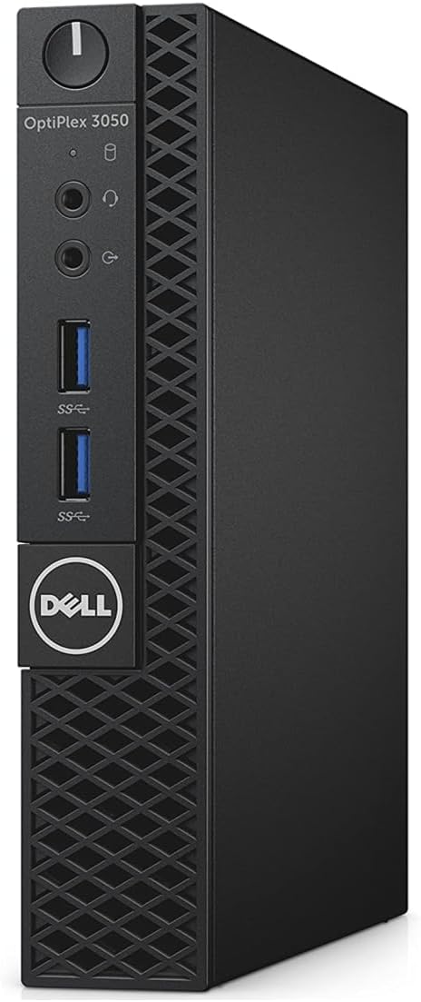Ordenador Mini Dell Optiplex 3050 Intel i7-6700T, Memoria RAM 16GB, Disco SSD 240GB, Windows 11 Pro (Reacondicionado)
