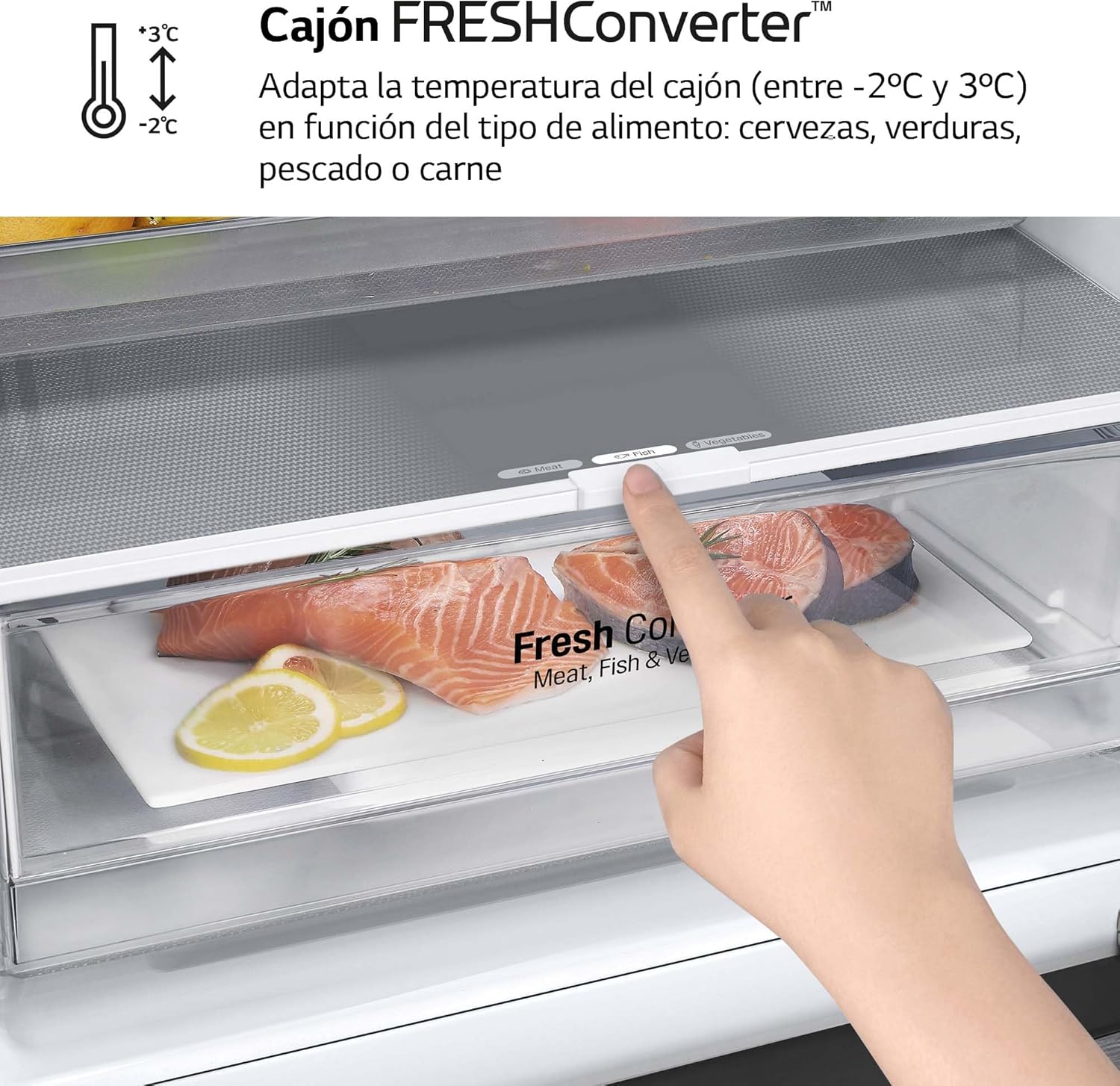 GBP61DSXGC - Frigorífico Combi No Frost, Congelador, Compresor Smart Inverter, Color Inox Antihuellas, 186 cm, 341 l