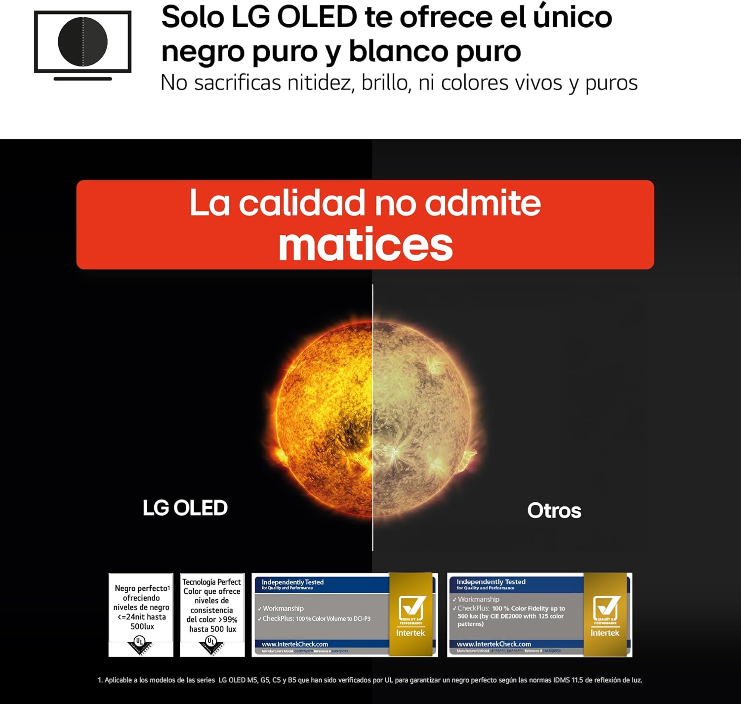 OLED48C54LA - TV 48", OLED EVO 4K, Smart TV AI C5, WebOS 25, Super Upscaling, Dolby Vision y Dolby Atmos, AMD FreeSync, Alexa/Google Assistant, Negro