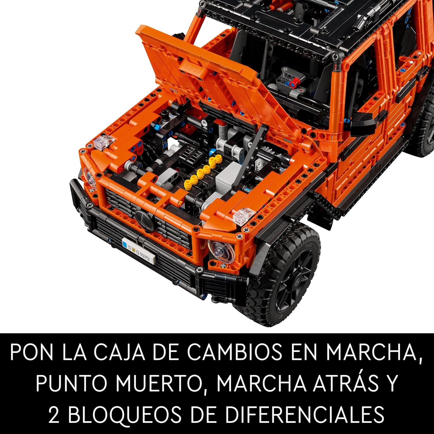 Technic Mercedes-Benz G 500 Professional Line Kit de Construcción, Maqueta de Coche Clase G para Adultos, Regalo para Hombres y Mujeres Fans de los 4x4, Decoración del Hogar 42177