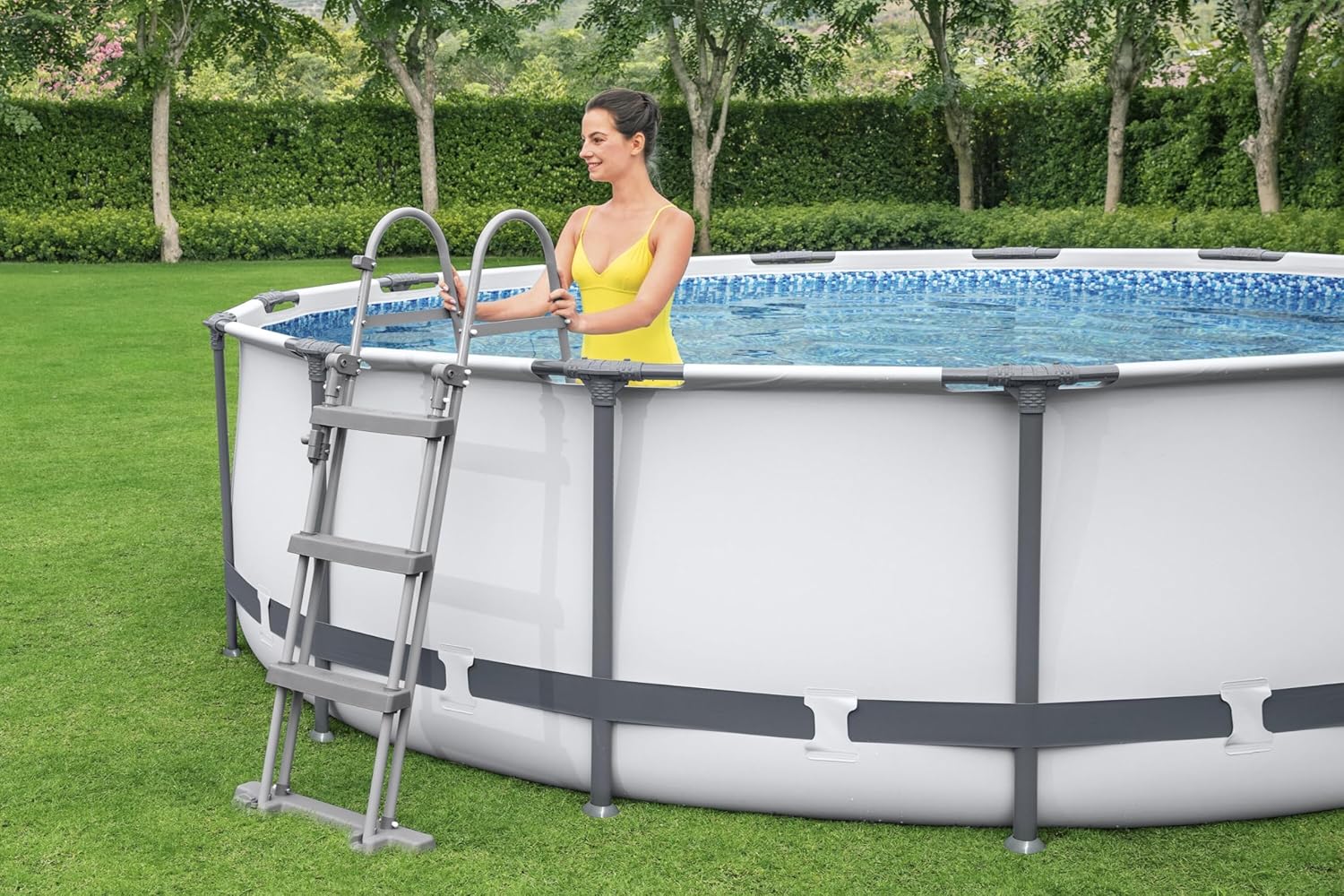Steel Pro MAX™ 14' x 42"/4.27m x 1.07m Pool Set